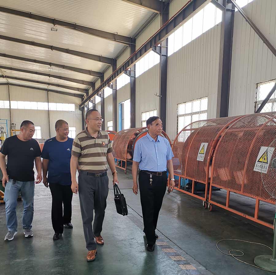  陽谷電纜的創(chuàng)始人來陽谷華東特種電纜指導(dǎo)工作！ 